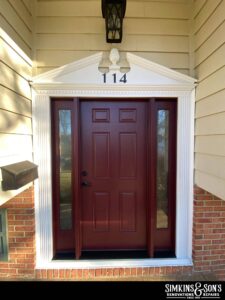 Cherry Hill Handyman Services Front Door Installation