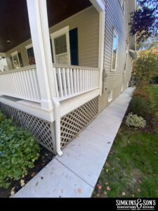 Porch Floor Repair in Haddonfield