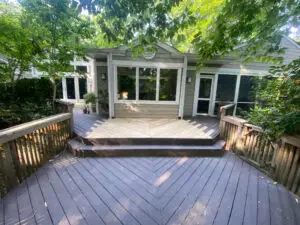 Deck Reframing and Rot Repair in Moorestown