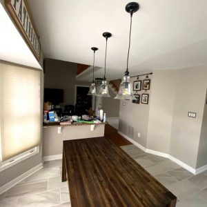 Moorestown Handyman Services Drywall Repair and Light Fixture Installation